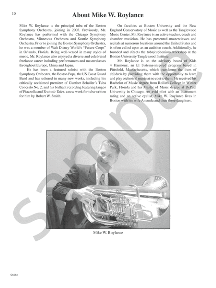 Complete Conservatory Method for CC Tuba Tuba scores gallery preview page 12