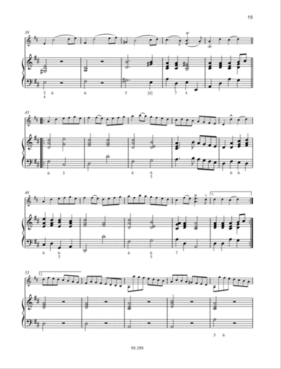 Rondeau Violin Solo scores gallery preview page 3
