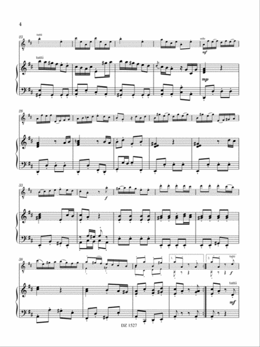 Concerto Barroco, Op. 70 Classical Guitar scores gallery preview page 4