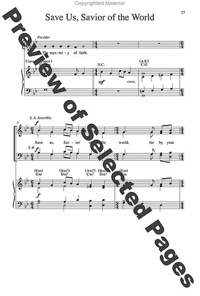 Mass of Creation - Choral / Accompaniment Edition by Marty Haugen Guitar - Sheet Music
