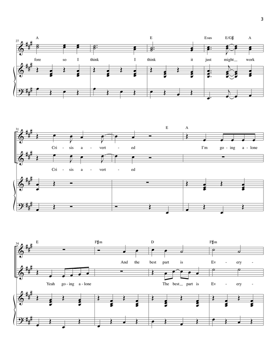 Crisis Averted Voice scores gallery preview page 3