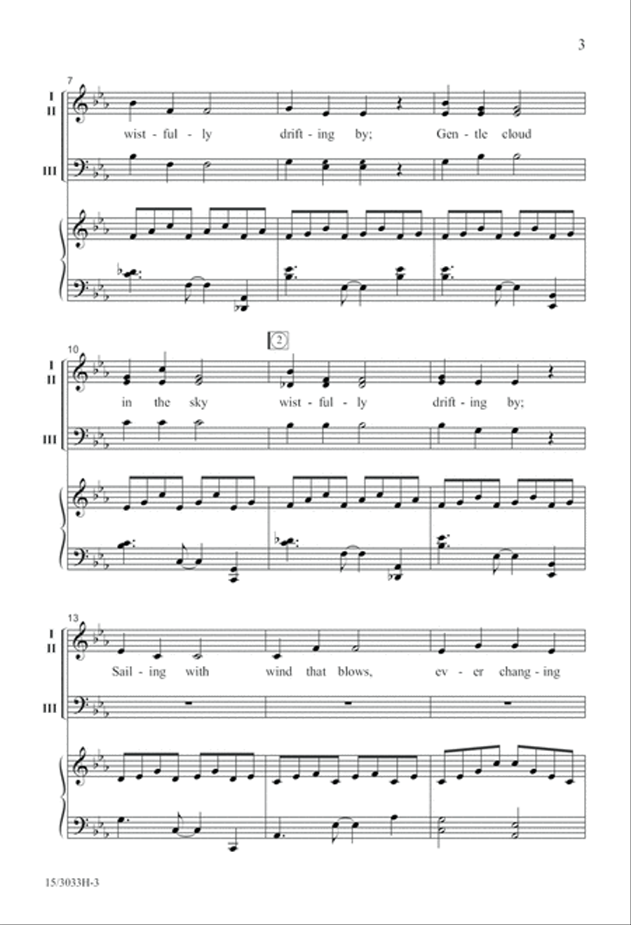 In the Bright Blue Sky 3-Part scores gallery preview page 3