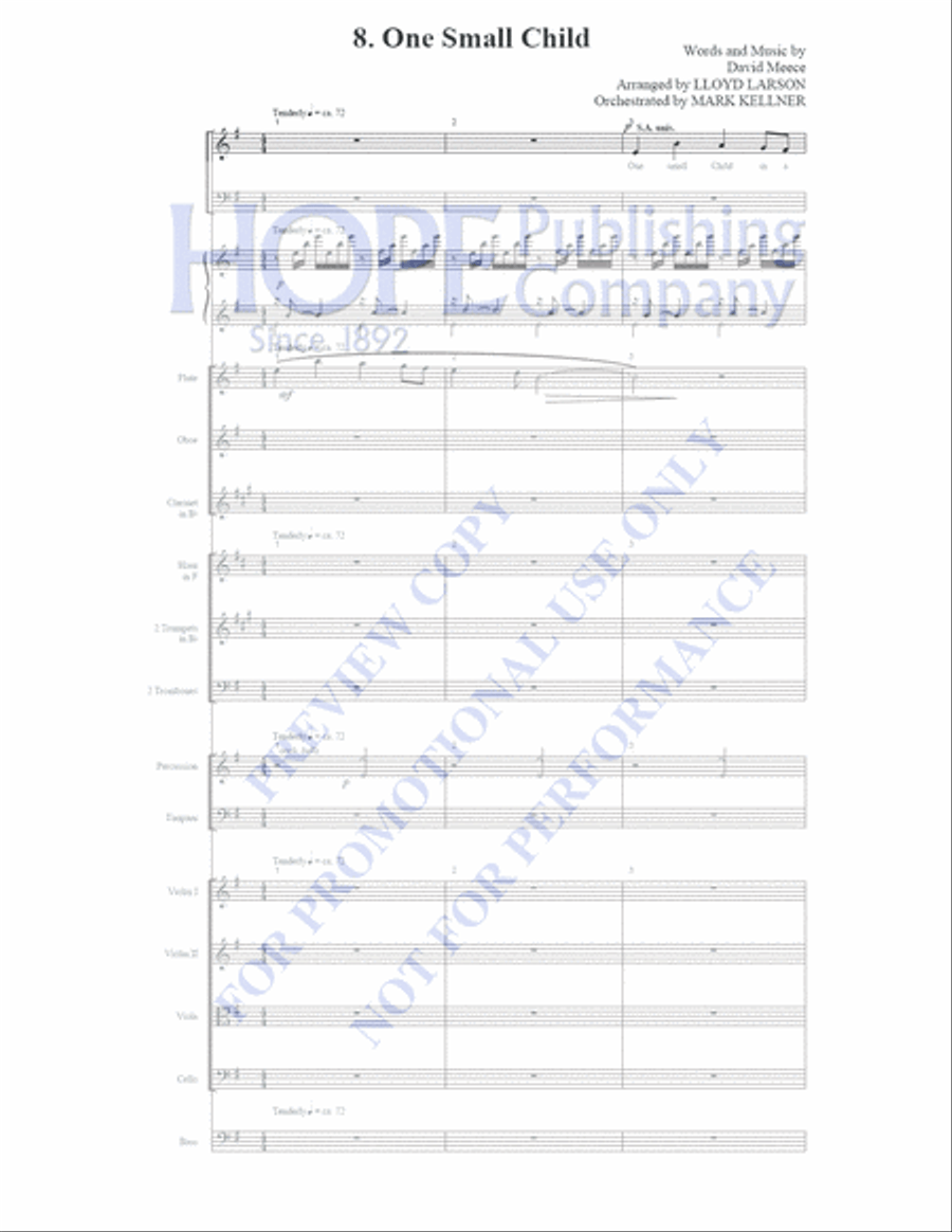 One Small Child Orchestra scores gallery preview page 2