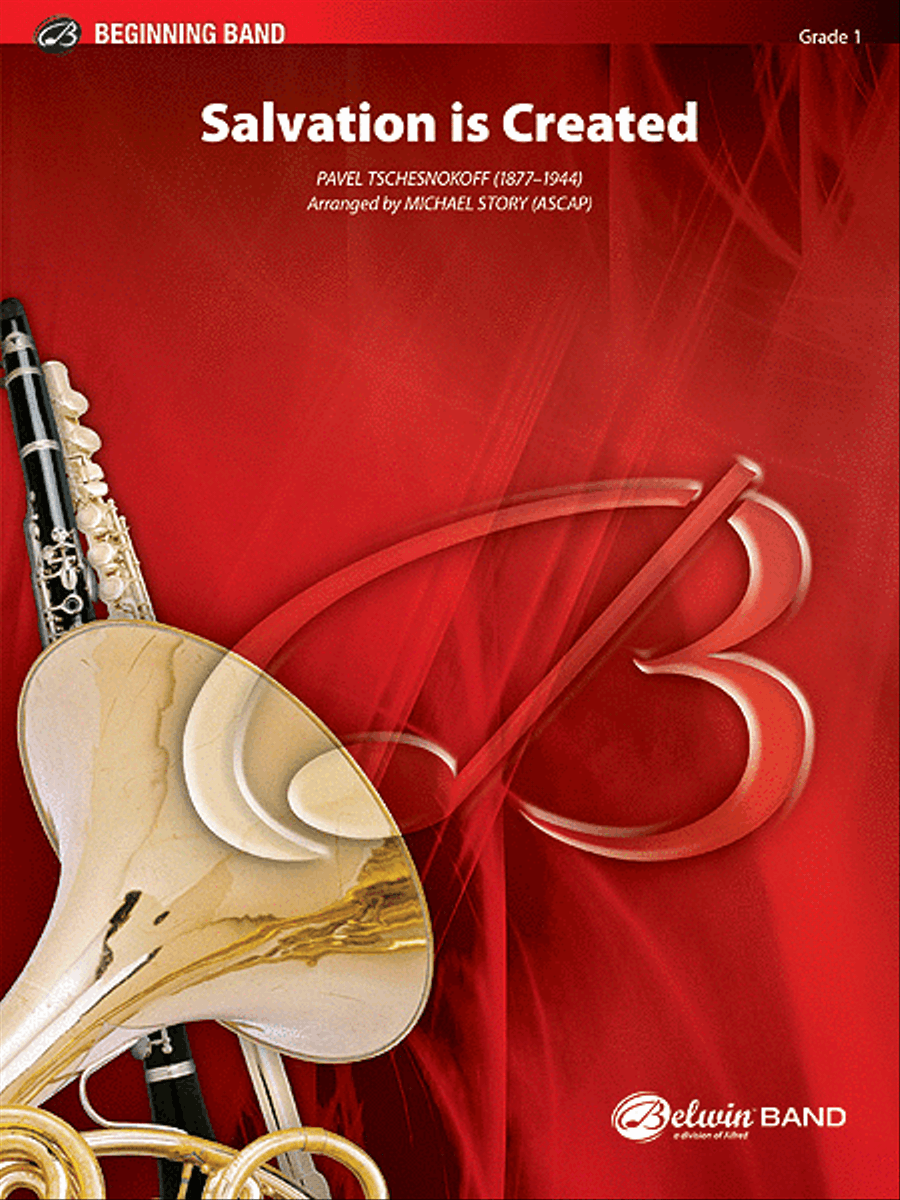 Salvation Is Created Salvation Is Created Concert Band scores gallery preview page 1