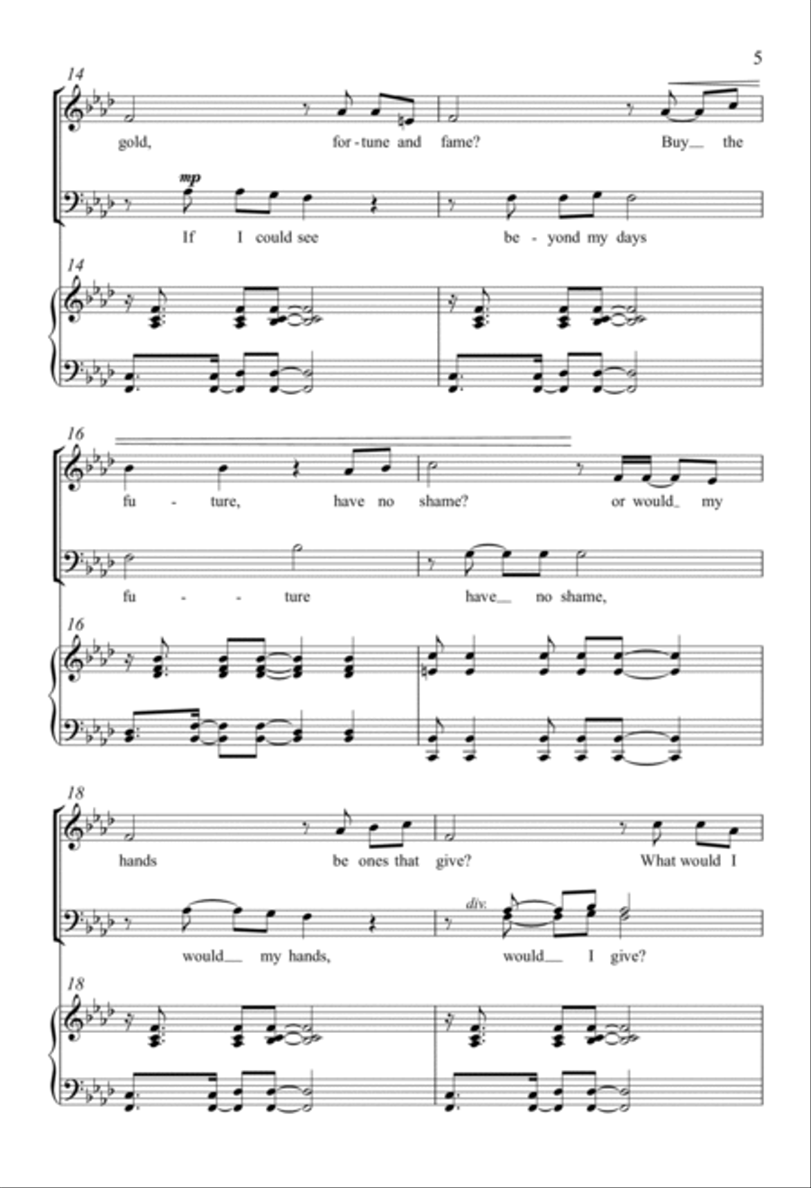 Beyond This Day 4-Part scores gallery preview page 3