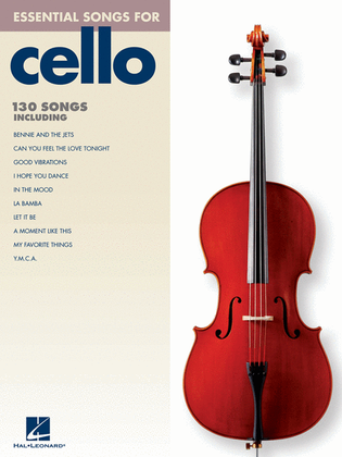 Book cover for Essential Songs for Cello