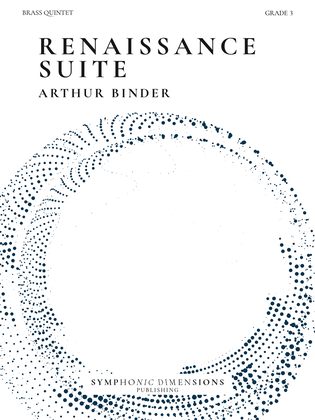 Book cover for Renaissance Suite: 6 Original Pieces for Brass Quintet