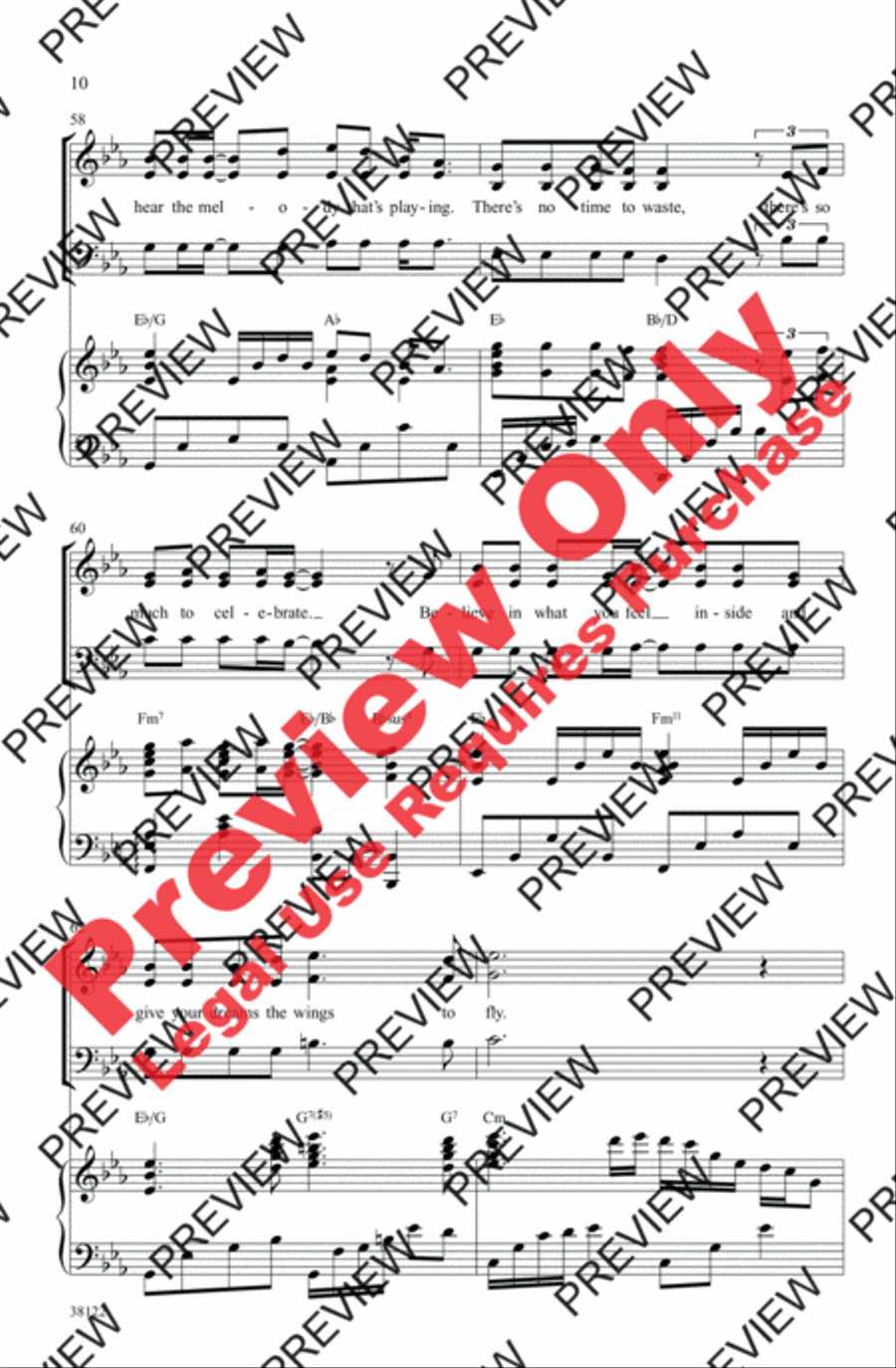 Believe 3-Part scores gallery preview page 21