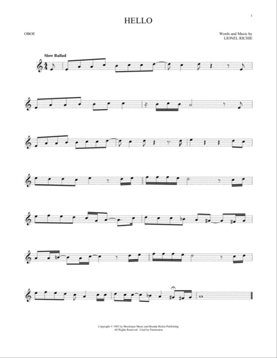 Hello School and Community scores gallery preview page 1