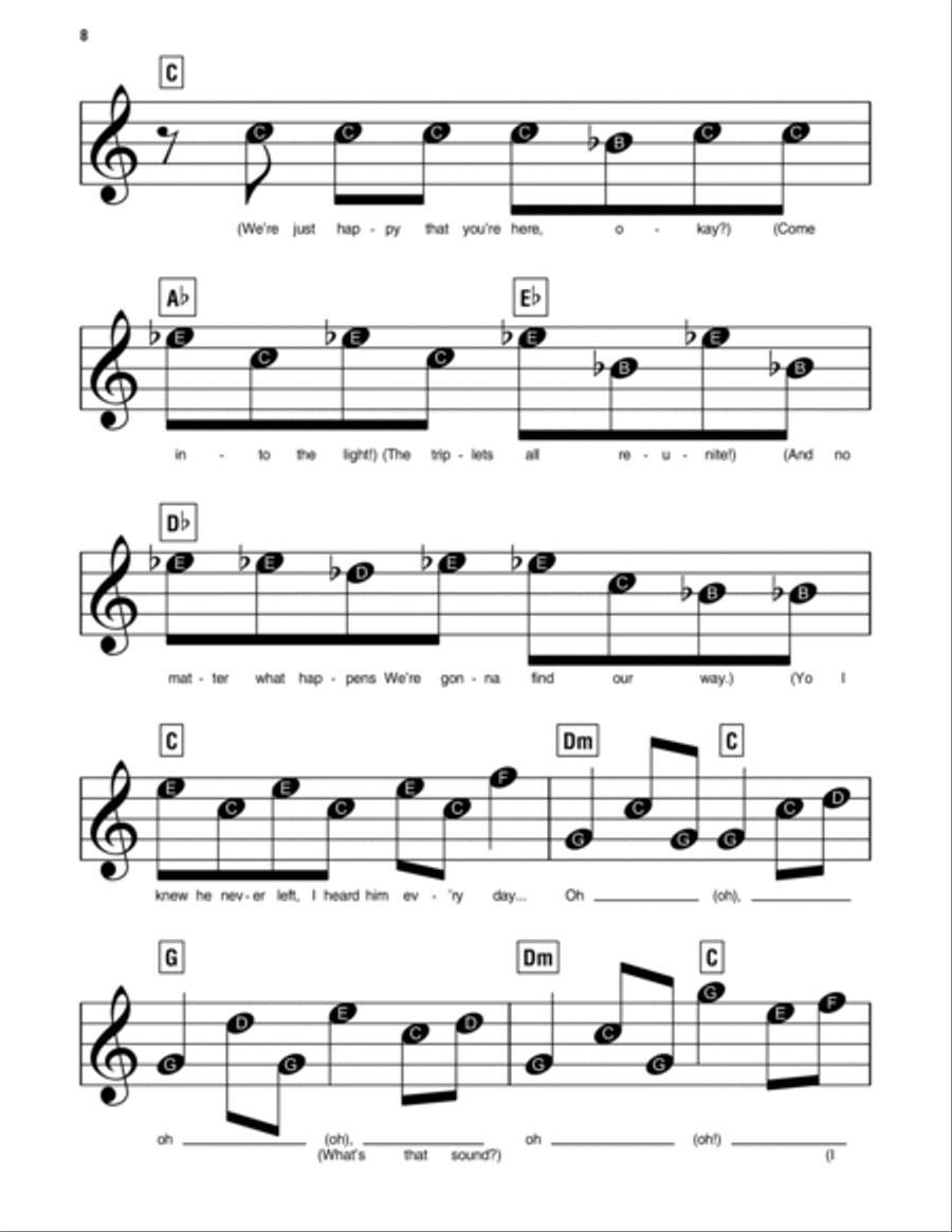 All Of You All Of You Easy Piano scores gallery preview page 5