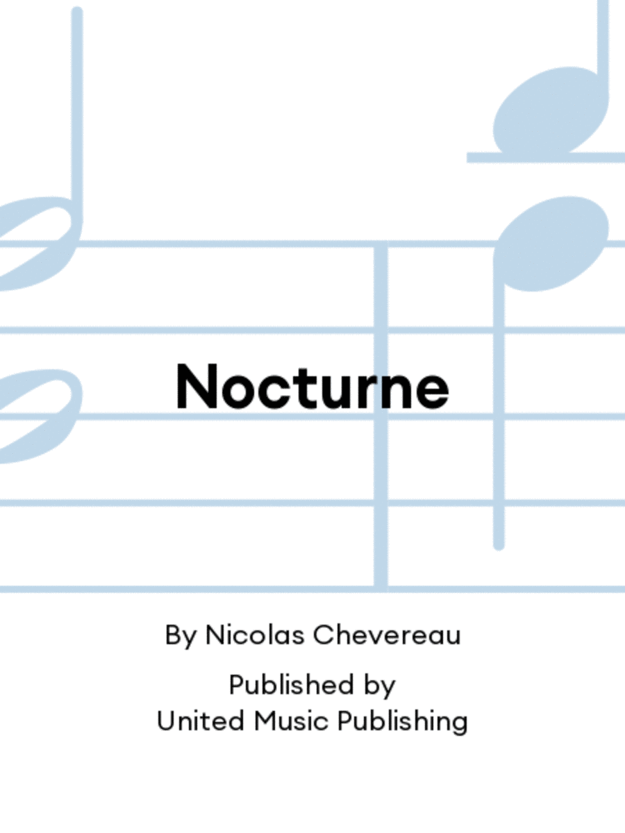 Nocturne (text Stuart Merrill)