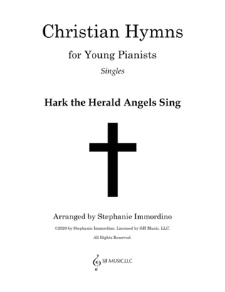 Christian Hymns for Young Pianists Singles: Hark the Herald Angels Sing