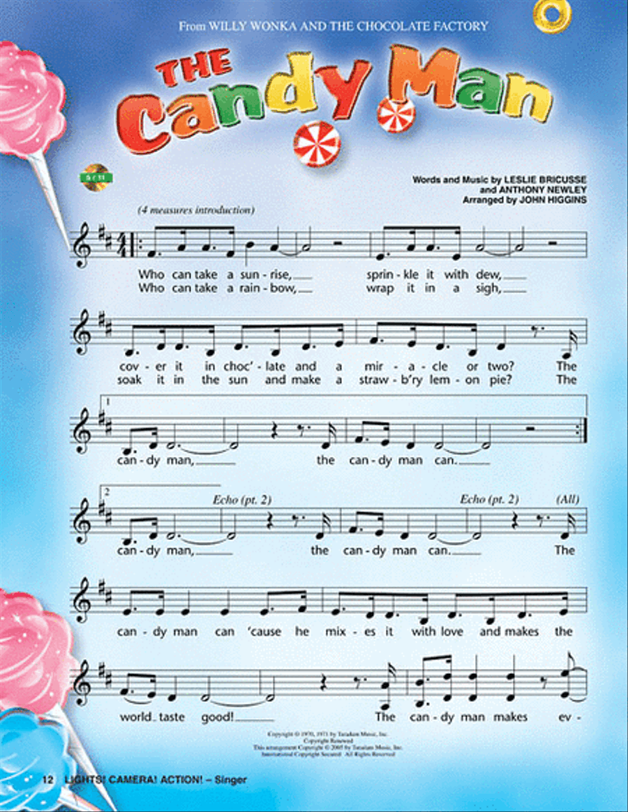 Lights! Camera! Action! Choir scores gallery preview page 6
