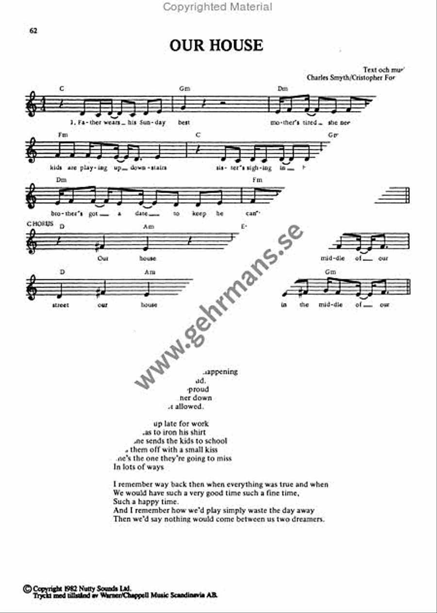 Pop 83 Piano, Vocal, Guitar scores gallery preview page 9
