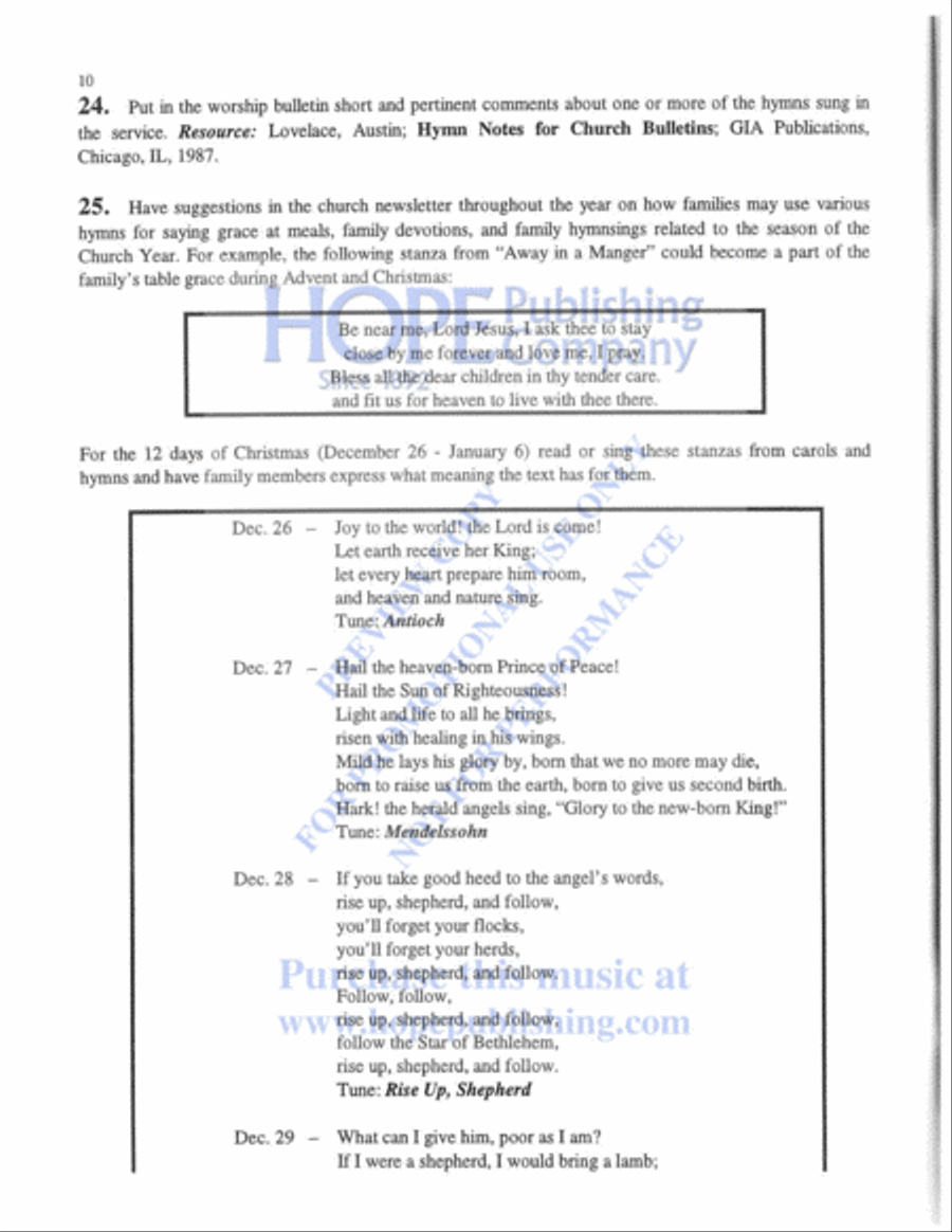 100+ Ways to Improve Hymnsinging Collection / Songbook scores gallery preview page 11
