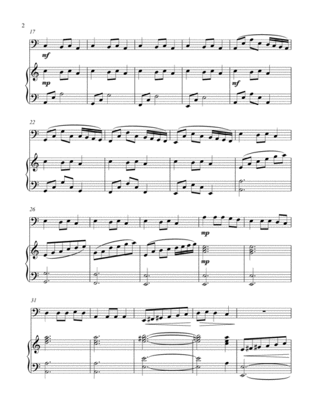 Carol of the Bells (bass C instrument solo) image number null
