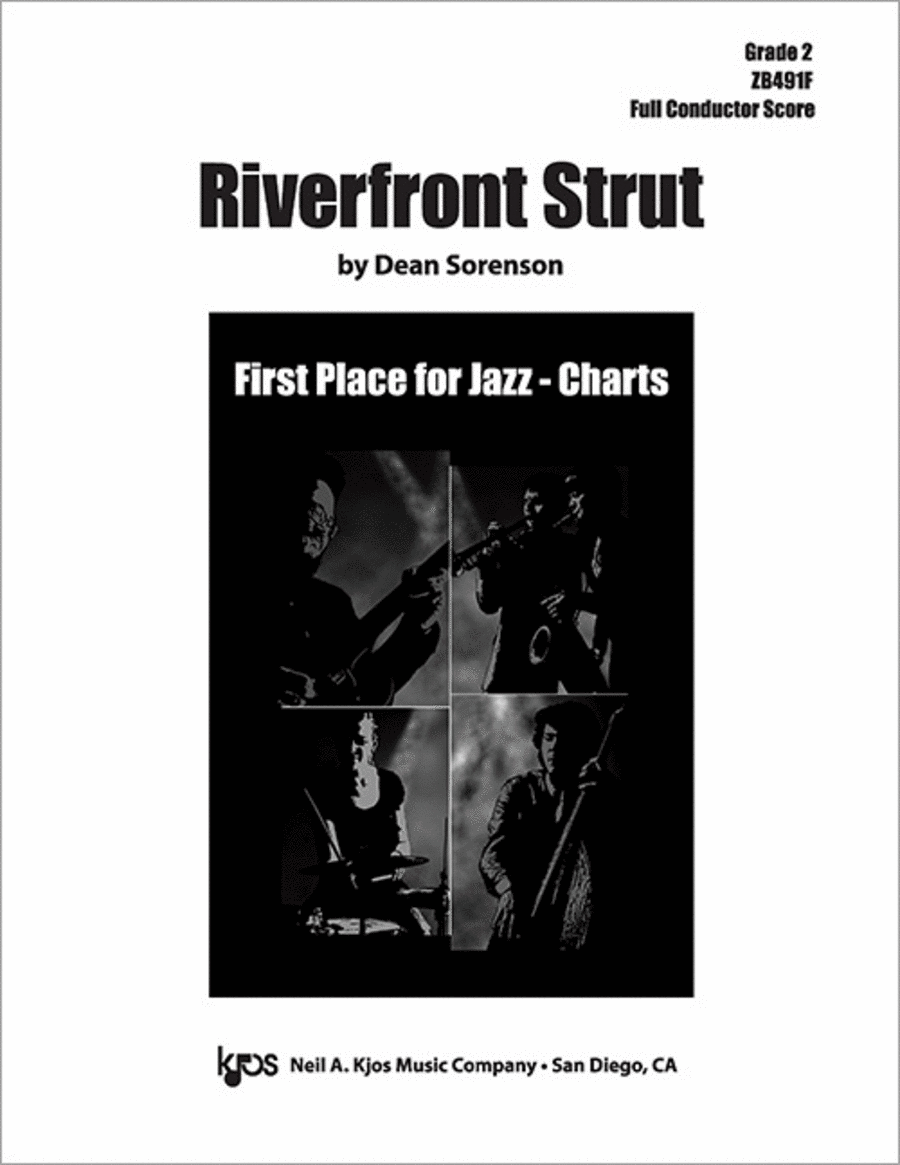 Riverfront Strut - Score Riverfront Strut - Score Jazz Ensemble scores gallery preview page 1