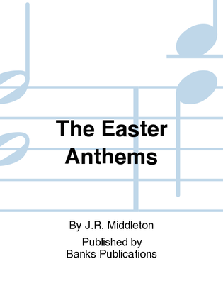 Book cover for The Easter Anthems