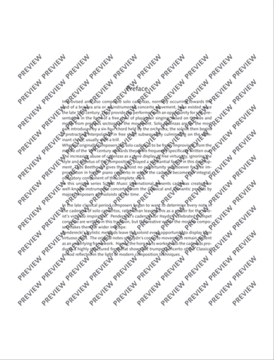Cadenzas Solo Part scores gallery preview page 6
