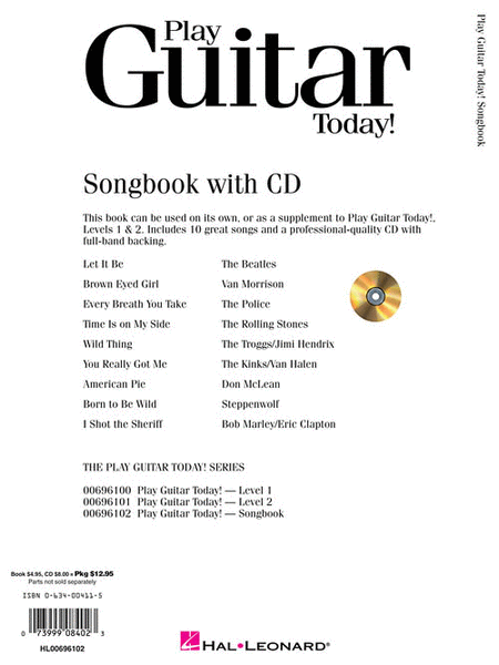 Play Guitar Today! Songbook