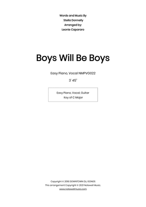 Boys Will Be Boys