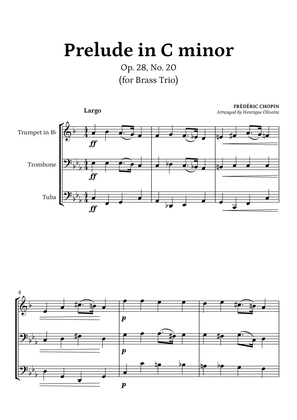 Prelude Op. 28, No. 20 (Brass Trio) - Frédéric Chopin