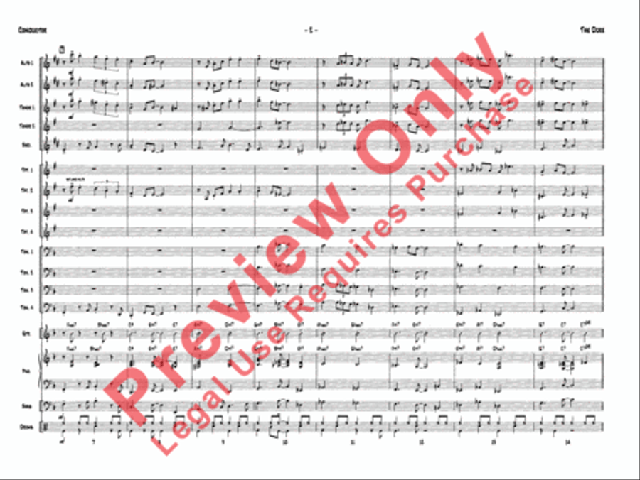 The Duke The Duke Jazz Ensemble scores gallery preview page 5