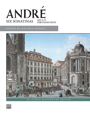 Book cover for André: Six Sonatinas