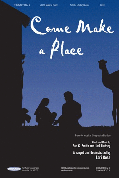 Come Make a Place - CD ChoralTrax