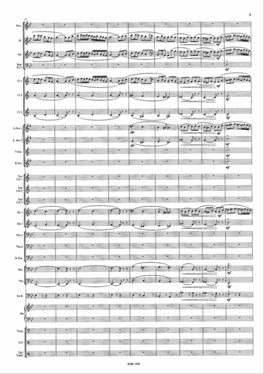 Scheherazade Concert Band scores gallery preview page 6
