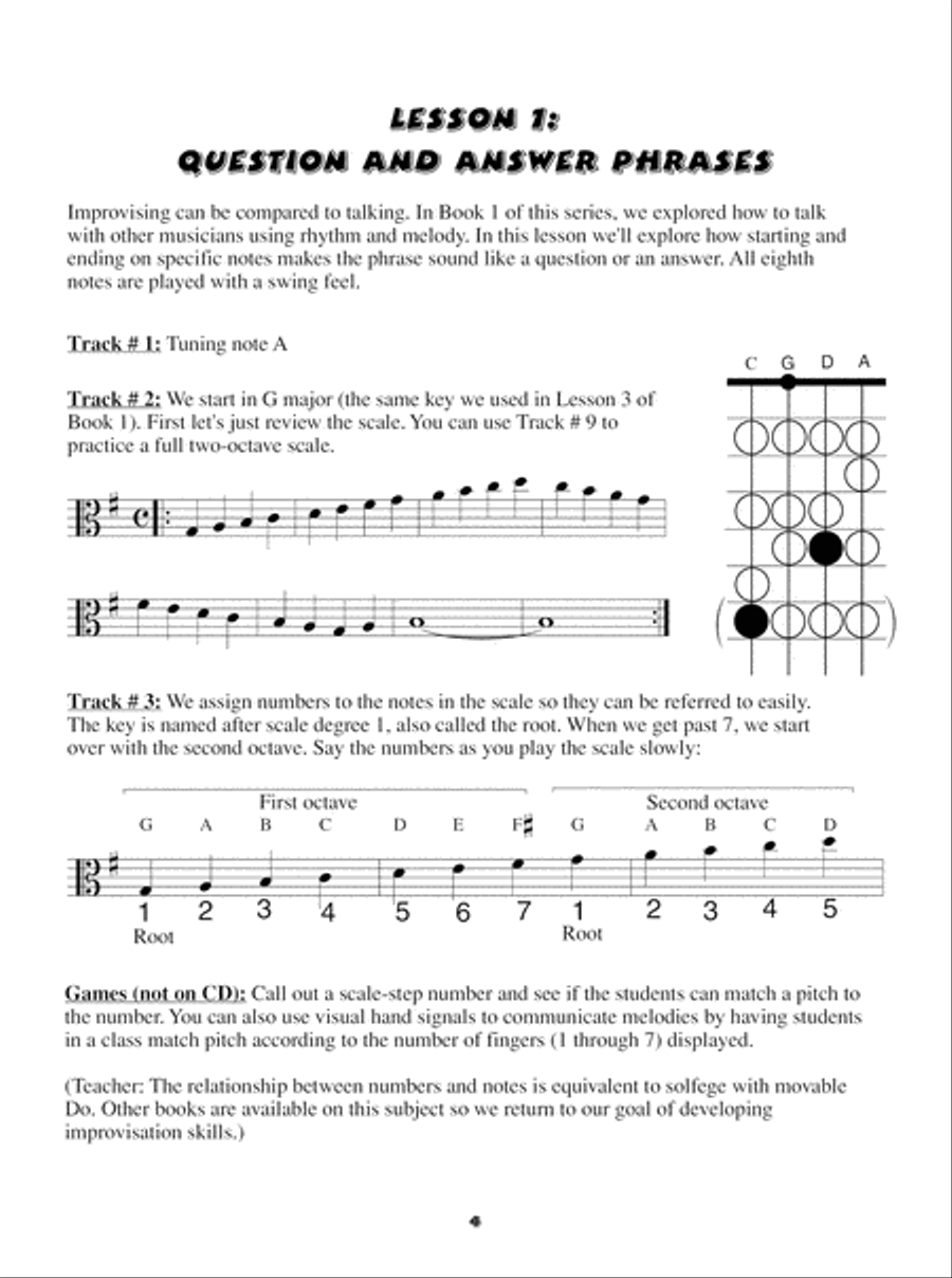 Jazz Viola Wizard Junior, Book 2 Viola Solo scores gallery preview page 5