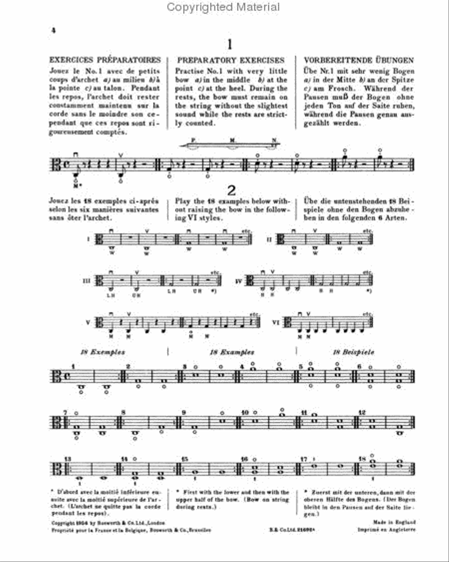 Sevcik for Viola - Opus 2, Part 1 Viola scores gallery preview page 2