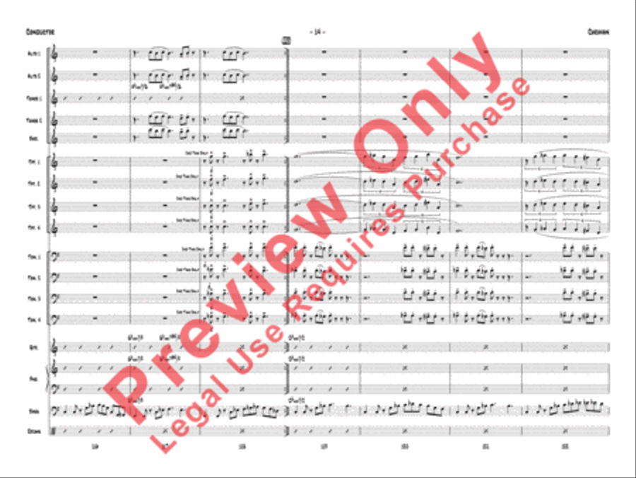 Caravan Caravan Jazz Ensemble scores gallery preview page 17