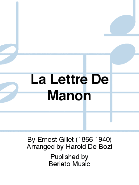 La Lettre De Manon