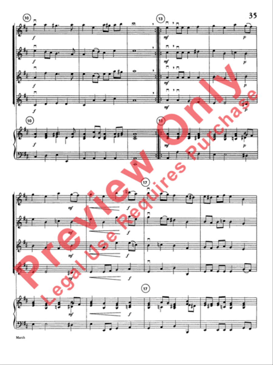 Highland/Etling Violin Quartet Series: Book 1
