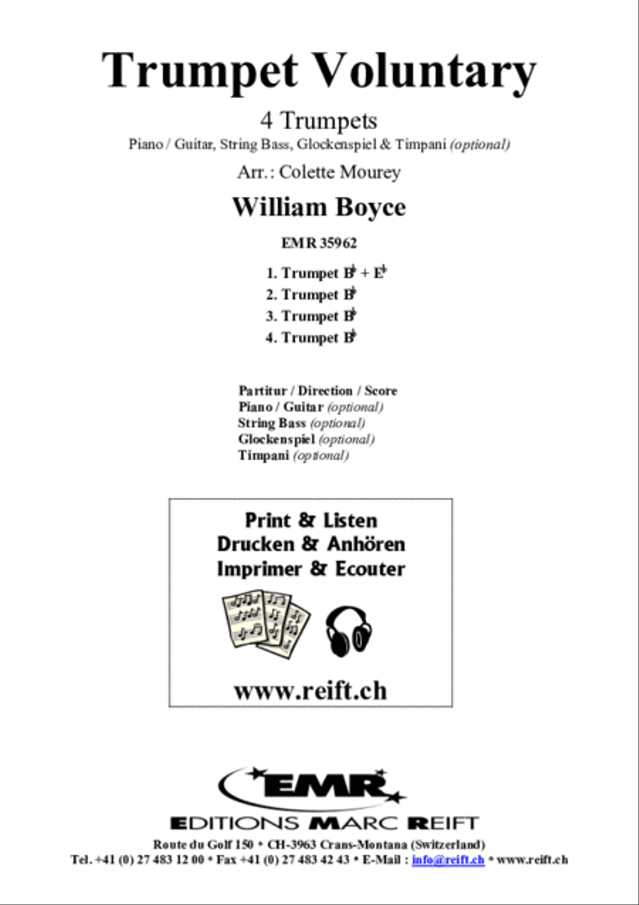 Trumpet Voluntary Trumpet Voluntary Trumpet scores gallery preview page 2