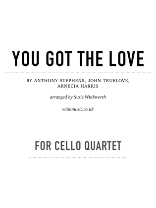 Book cover for You Got The Love