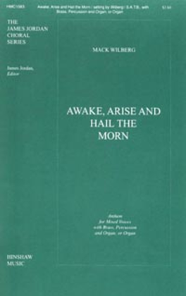 Book cover for Awake, Arise and Hail the Morn