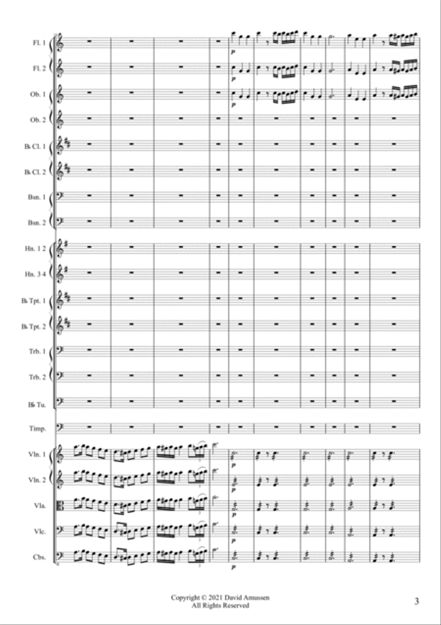 Overture (2021) Overture (2021) Full Orchestra scores gallery preview page 3