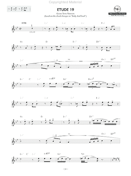 Reading Key Jazz Rhythms -- Flute image number null