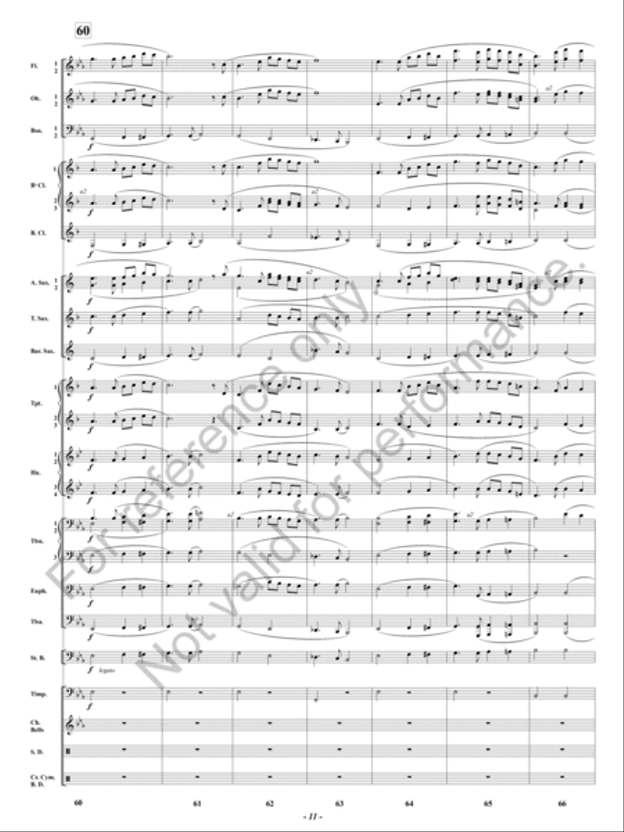 To Those Who Dream Concert Band scores gallery preview page 12