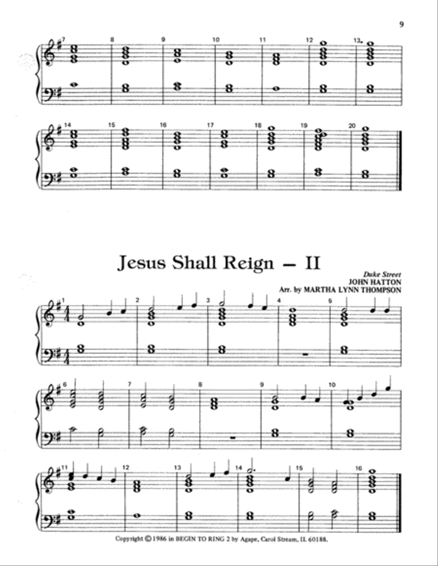 Begin to Ring 2-Octaves scores gallery preview page 4