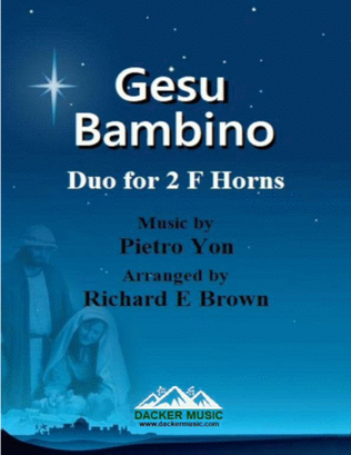 Book cover for Gesu Bambino - Horn Duo