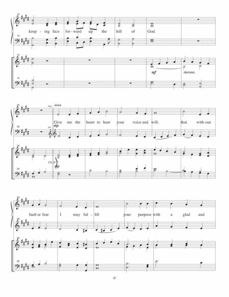 Christ of the Upward Way (Hymn Concertato)