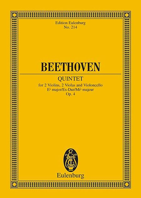 String Quintet in E-flat Major, Op. 4
