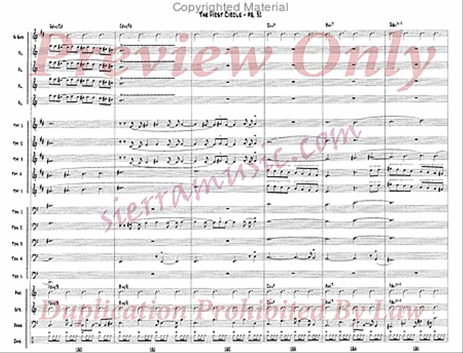 The First Circle Big Band scores gallery preview page 32