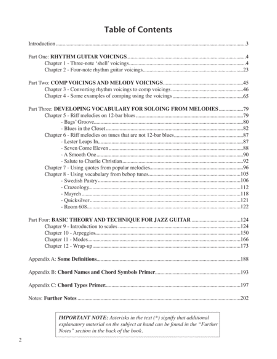 Guitarist's Introduction to Jazz Electric Guitar scores gallery preview page 3