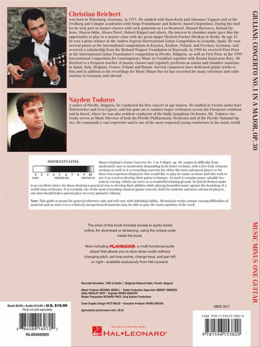 Giuliani – Guitar Concerto No. 1 in A Major, Op. 30 Acoustic Guitar scores gallery preview page 8