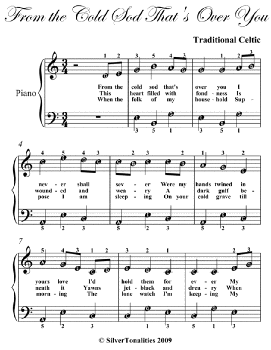 Enchanted Ivories For Easiest Piano Booklet C Easy Piano scores gallery preview page 3