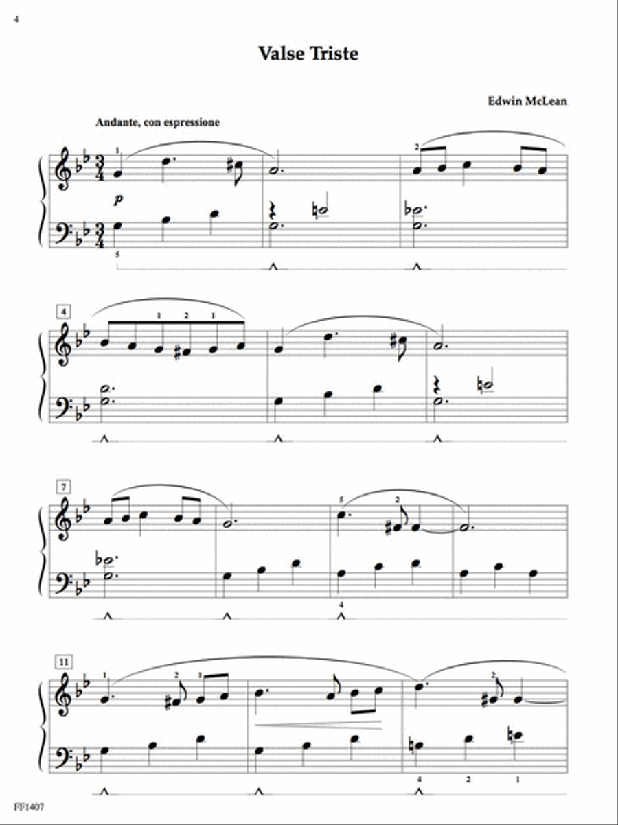Miniatures, Book 2 Piano Method scores gallery preview page 4